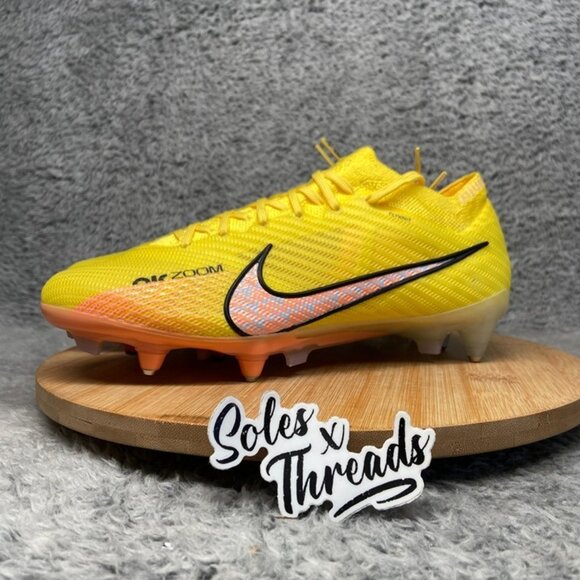Nike Zoom Mercurial Vapor 15 Elite SG Pro AC Soccer SZ 6.5 Men Yellow DJ5168-781 main image 4